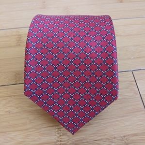 👔 Christian Dior Silk Red Italian Men's Tie